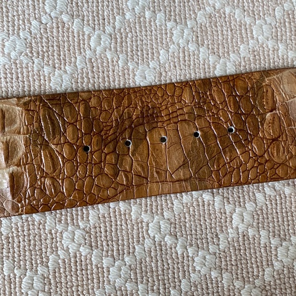 Gorgeous 2 inch thick leather belt main image 5